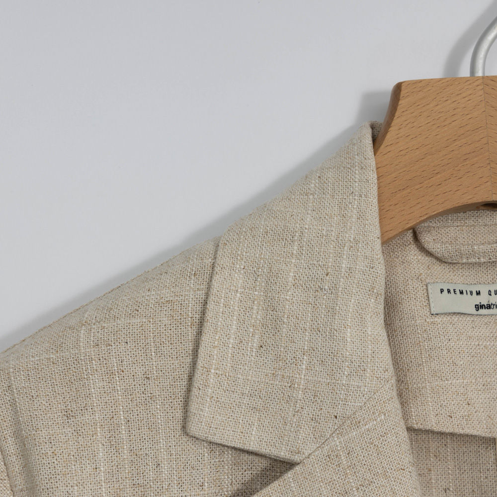 Custom Women Casual Lenzing Linen Blazer 4Y4A9619
