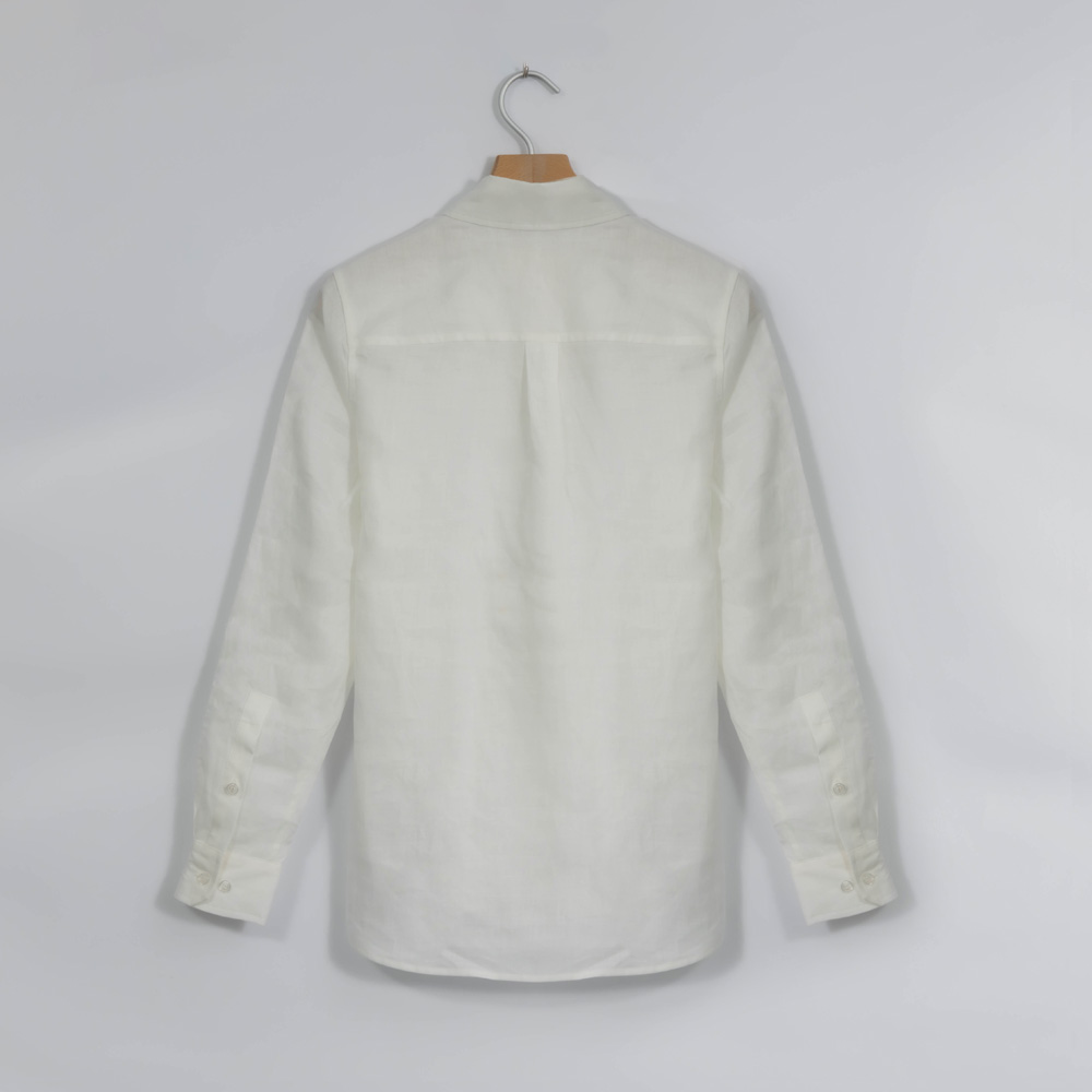 Custom Women Linen Button Up Shirt 4Y4A9683
