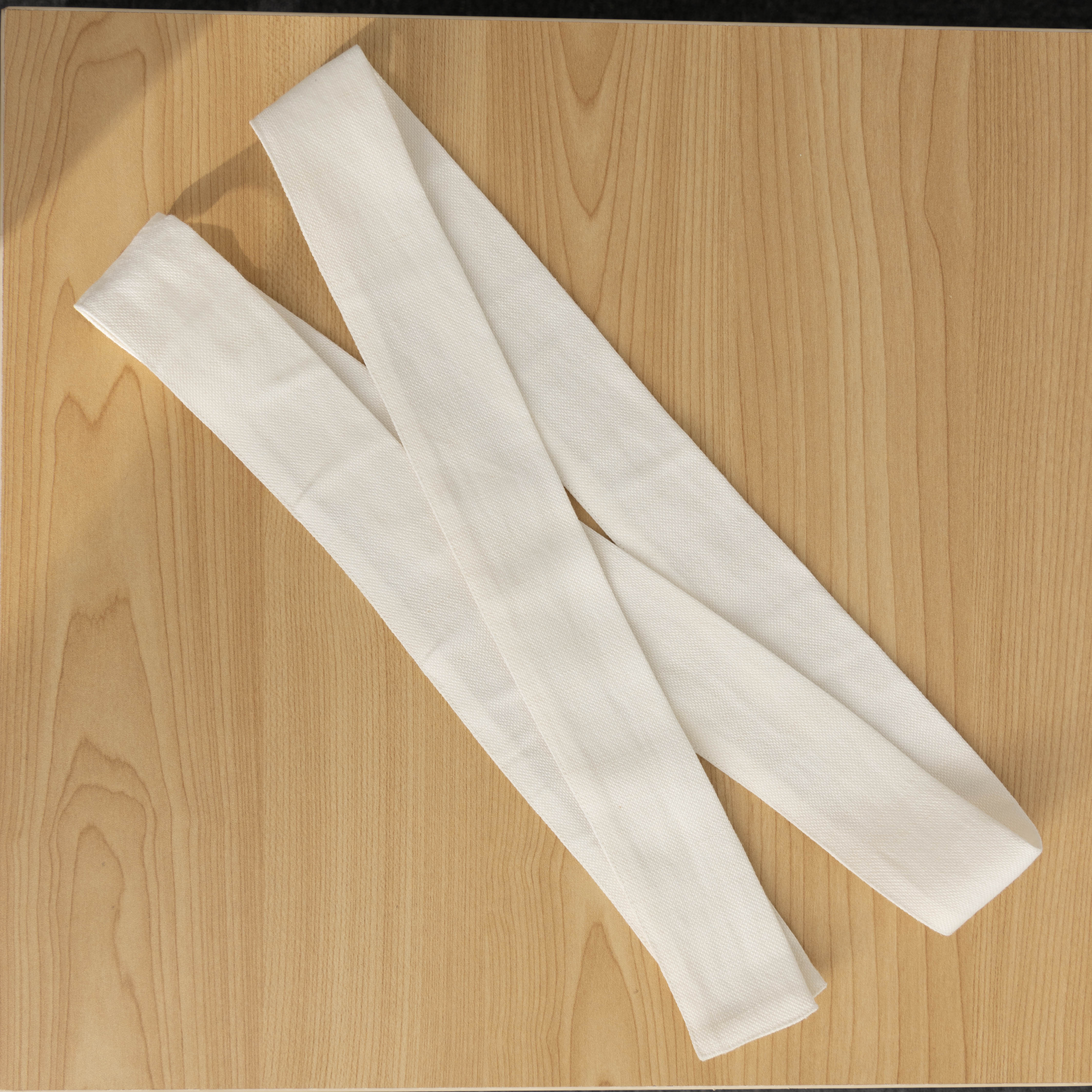 Women White Linen Blazer with Belt
