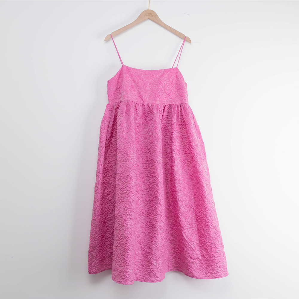 New Joys Pink Slip Dress